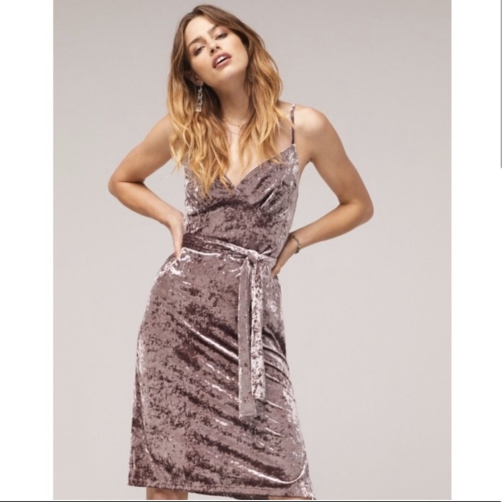 Band Of Gypsies Haiden Velvet Dress New With Tags